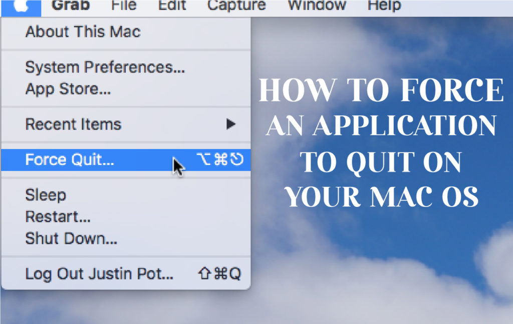 How to force quit apps on mac pro 2020